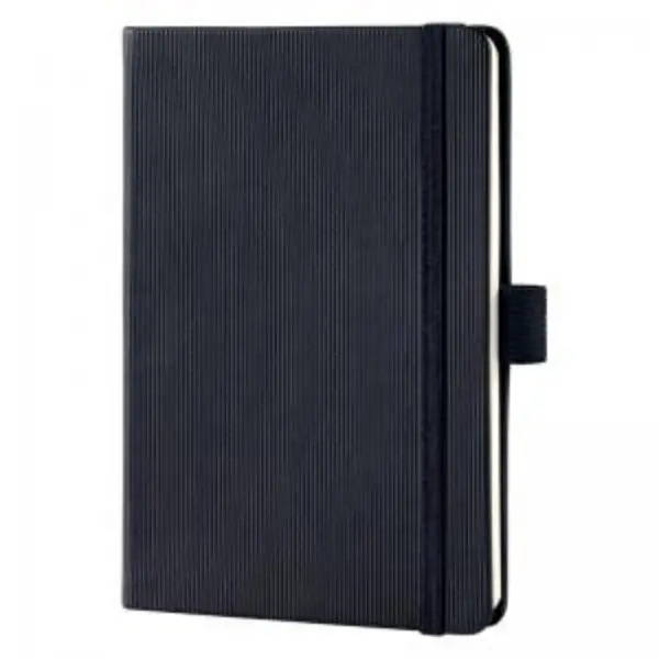 SIGEL Notebook Conceptum - lined - approx. A6 - Black - hardcover - SGLKCO132
