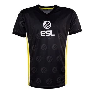ESL - Victory E-Sports Mens X-Large Jersey - Black/Yellow
