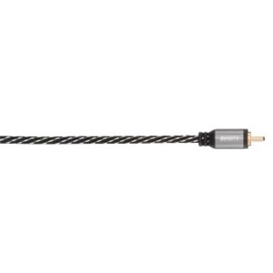 Avinity Digital RCA Cable, 1 plug - 1 plug, fabric, gold-plated, 5.0 m