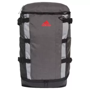 Adidas Rucksack Backpack (One Size) (Dark Grey Heather/ Scarlet)