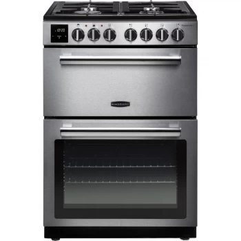 Rangemaster Professional Plus 60 PROPL60DFFSS/C Dual Fuel Cooker - Stainless Steel / Chrome - A/A Rated