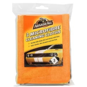 Armor All 3x Microfibre Cleaning Cloths (Pack Of 6)