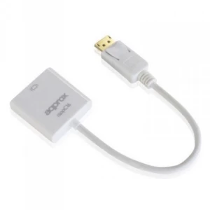 Approx (APPC16) DisplayPort To HDMI Female Converter - White