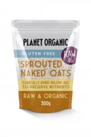 Planet Organic Sprouted Rolled Naked Oats 300g