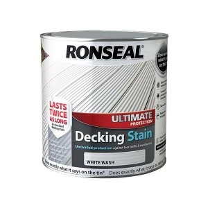 Ronseal Ultimate Protection Decking Stain Teak 2.5 Litre
