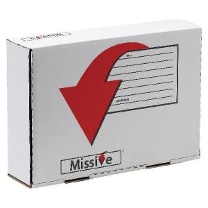 20 x Missive Value Mailing Box A4 Pre-printed address and sender