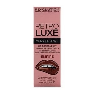 Makeup Revolution Retro Luxe Kits Metallic Empire Gold