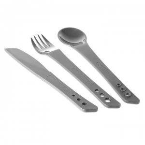 Life Venture Ellipse Cutlery Set - Graphite