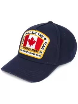 DSQUARED2 canadian patch baseball cap Navy