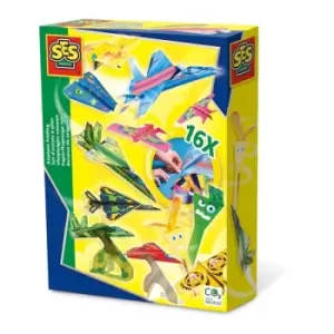 SES CREATIVE Childrens Paper Airplane Folding Set, 5 to 12 Years, Multi-colour (00852)