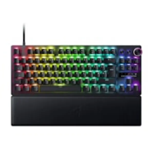 Razer Huntsman V3 Pro TKL 80% USB RGB Mechanical Gaming Keyboard Analog Optical Switch (RZ03-04980300-R3W1)