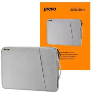 PREVO LB007 notebook case 39.6cm (15.6") Sleeve case Grey