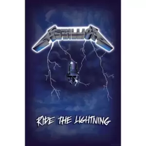 Metallica - Ride the Lightning Textile Poster