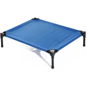 Pawhut - Elevated Pet Bed Cool Cot Dog Sleep Folding Indoor Outdoor Camping 76Lcm