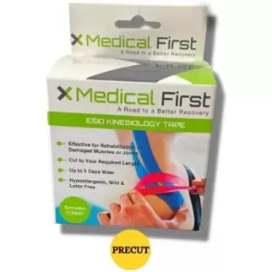 Premier Sock Tape First Precut Kinesiology Tape - Blue