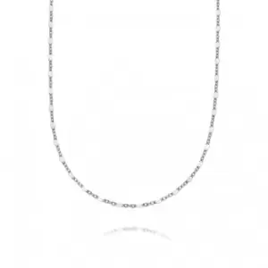 Peachy Chain Sterling Silver Necklace RN08_SLV