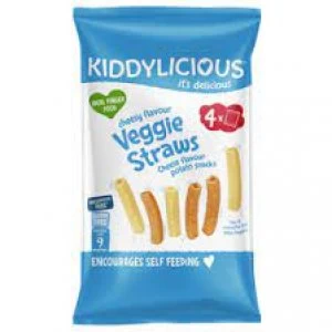 Kiddylicious, Toddler snacks, Straws Multi, Cheesy