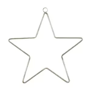 Crossland Grove Elko Star Silver Medium 465x5x455mm