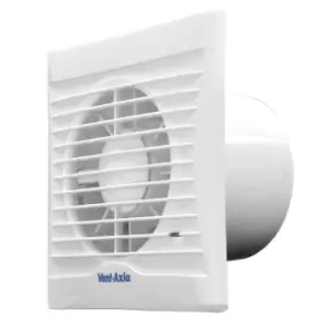 Vent-Axia Silhouette 100TM Axial Bathroom, Kitchen and Toilet Fan - 454058