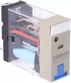 Omron, 24V dc Coil Non-Latching Relay SPDT, 10A Switching Current Plug In, G2R-1-SNI 24DC(S)
