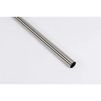 Brushed Stainless Steel Tube - 1.8m