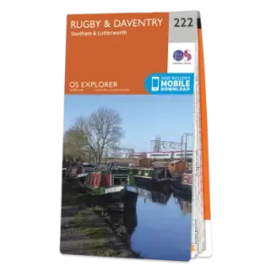 Map of Rugby & Daventry