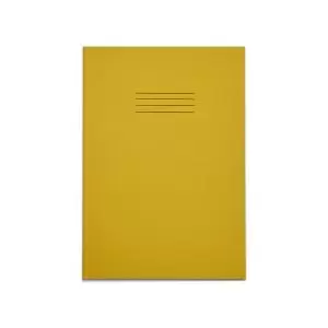 Rhino A4 Plus Exercise Book Yellow Ruled 80 page Pack 50 VDU080-243