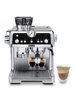 DeLonghi La Specialista Prestigio Coffee Machine - Silver/Black