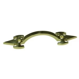 BQ Brass Brass Effect Bow Furniture Pull Handle Pack of 1