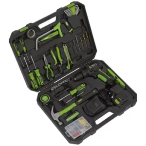 Siegen S01224 Tool Kit with Cordless Drill 101pc