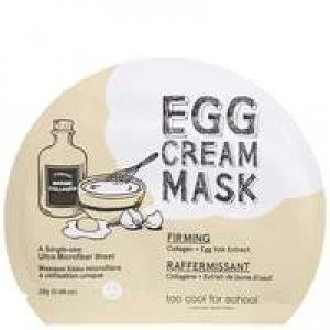 too cool for school Skincare Egg Cream Mask Firming Set 5 x 28g