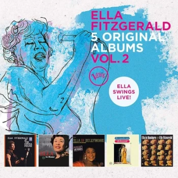 5 Original Albums Ella Swings Live - Volume 2 by Ella Fitzgerald CD Album