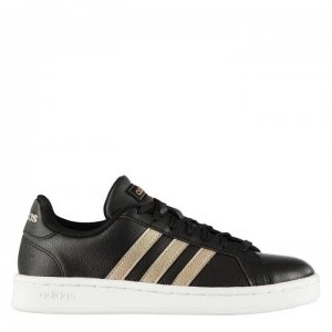 adidas adidas Grand Court Womens Trainers - Black/Gold