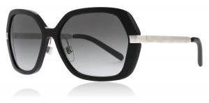 Burberry BE4153Q Sunglasses Black / Silver 300111 58mm