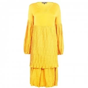 Biba Balon Smock Dress - Nugget Yellow