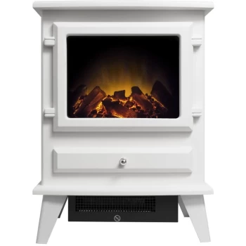 Adam - Hudson Electric Stove in Textured White