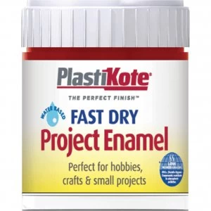 Plastikote Fast Dry Enamel Paint Red 59ml