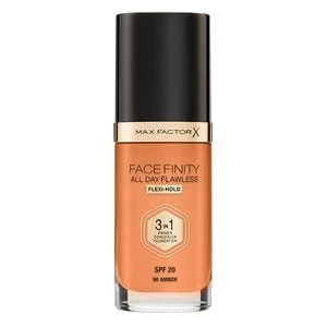 Max Factor Facefinity 3in1 Flawless Foundation 90 Amber