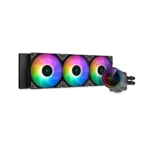 DeepCool CASTLE 360EX A-RGB Processor All-in-One liquid cooler 12cm Black
