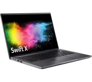 Acer Swift X 14" Laptop - Intel Core i7, 1TB SSD, Grey, Silver/Grey