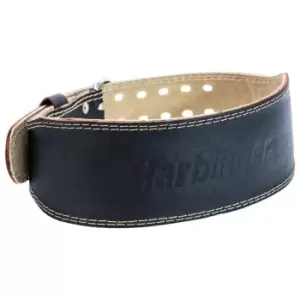 Harbinger 4" Padded Leather Belt - Black