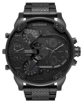 Diesel DZ7468 Mens Mr. Daddy 2.0 Black Dial Black Watch