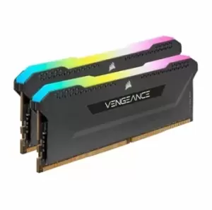 Corsair Vengeance RGB Pro SL 32GB Memory Kit (2 x 16GB) DDR4 3600MHz (PC4-28800) CL18 XMP 2.0 Black