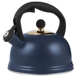 Typhoon Otto 2L Whistling Kettle - Navy