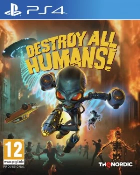 Destroy All Humans Remake PS4 Game