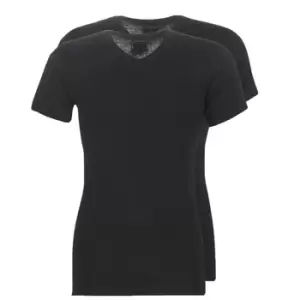 Athena T SHIRT COL V mens T shirt in Black. Sizes available:XXL,S,M,L,XL