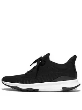 FitFlop Fitflop Vitamin Ffx Knit Sports Sneakers - Black, Size 8, Women