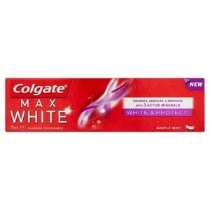 Colgate Max Whitening and Protect Toothpaste 75ml