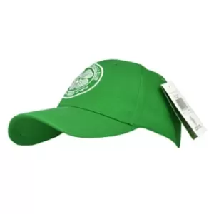 Celtic FC Baseball Cap (One Size) (Green)