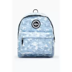 Hype Camo Grid Tonal Backpack (One Size) (Pale Blue/White) - Pale Blue/White